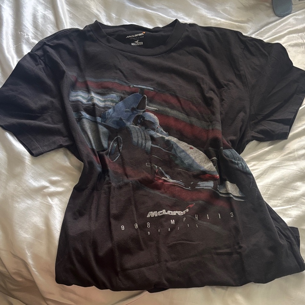 McLaren Formula One Brazil holister T shirt men or women (very cute tucked)